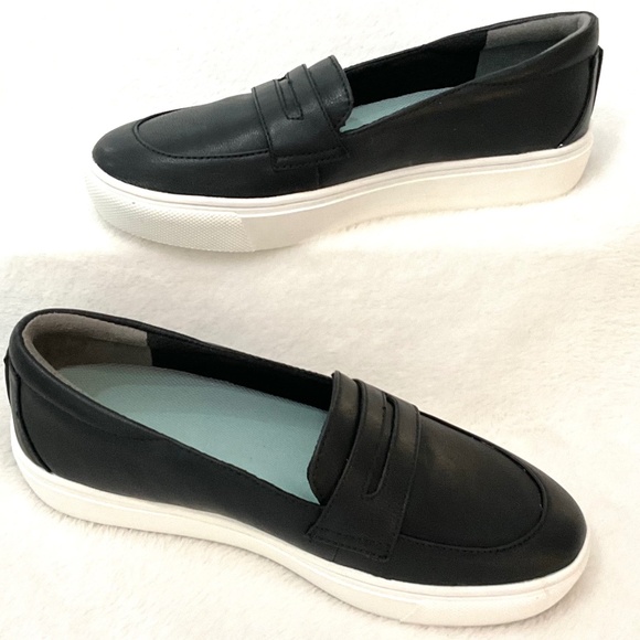 BLACK DR SCHOLL’S WOMEN’S “NOVA” SLIP ON LOAFER SNEAKER SIZE 6.5M - Picture 3 of 14